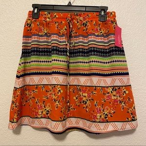 NWT Boho Xhilaration Midi Skirt